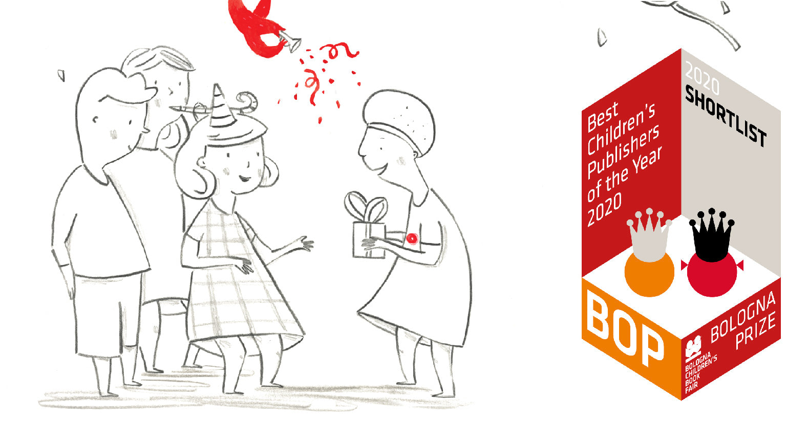 Shortlisted: Bologna Prize for Best Children’s Publishers of the Year 2020
