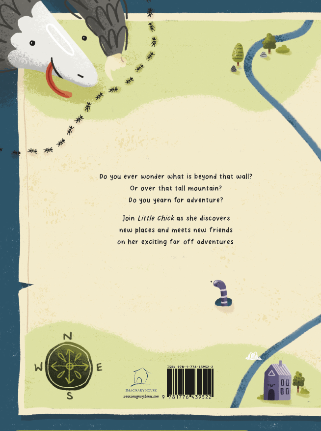 Little Chick goes on an adventure by Lauren Holliday back cover