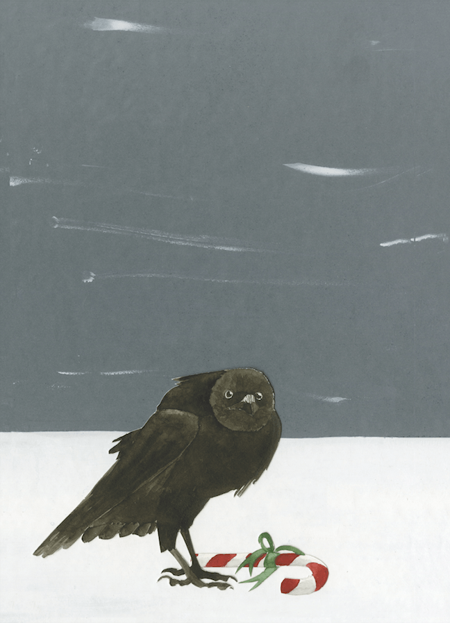 The Crow in 'The Straw Giant and the Crow' by Jess Bosworth Smith