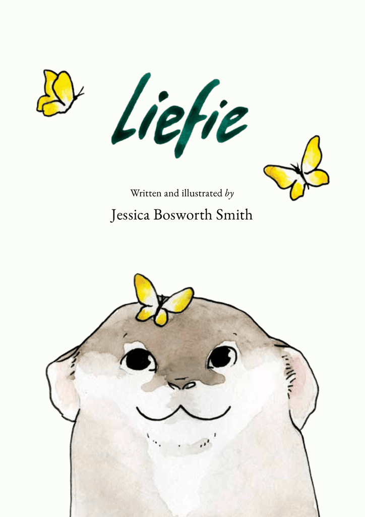Liefie or Darling children's picture book by Jessica Bosworth Smith of a laat lammetjie