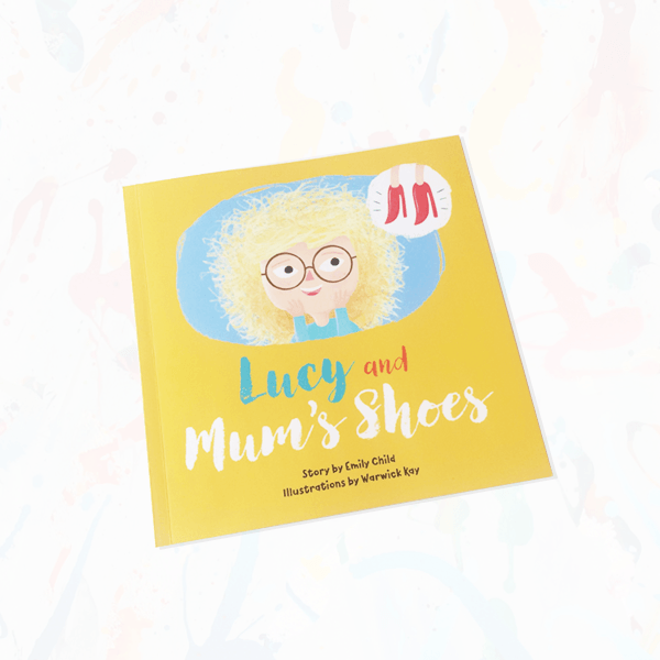 Lucy and Mum's Shoes real softcover book